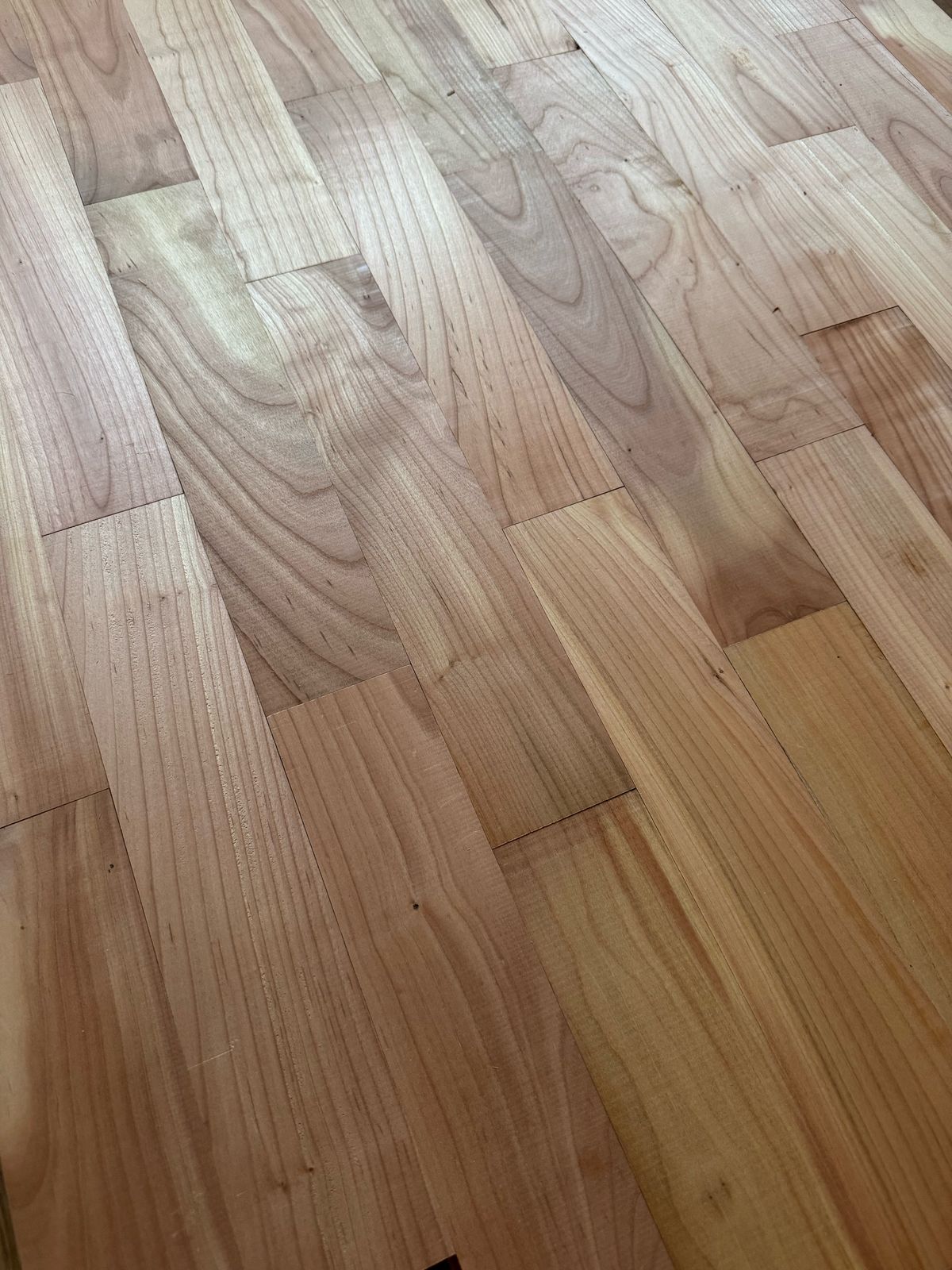 Штучный паркет Алекс Паркет Вишня пропаренная Натур 420х70х15 мм